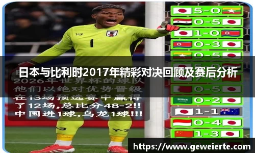 日本与比利时2017年精彩对决回顾及赛后分析